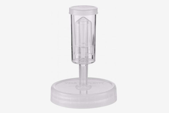 Year of Plenty BPA-Free, Clear Fermentation Lids.